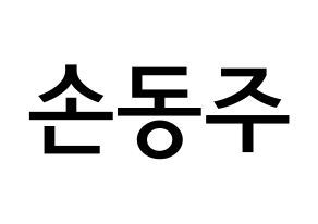 KPOP ONEUS(원어스、ワナス) 시온 (ソン･ドンジュ, シオン) 無料サイン会用、イベント会用応援ボード型紙 通常