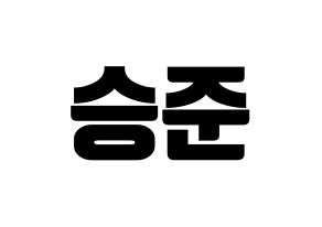 KPOP ONF(온앤오프、オンエンオフ) 제이어스 (ジェイアス) コンサート用　応援ボード・うちわ　韓国語/ハングル文字型紙 通常