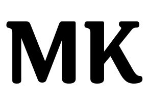KPOP ONF(온앤오프、オンエンオフ) MK (エムケイ) コンサート用　応援ボード・うちわ　韓国語/ハングル文字型紙 通常