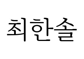 KPOP SEVENTEEN(세븐틴、セブンティーン) 버논 (バーノン) 応援ボード・うちわ　韓国語/ハングル文字型紙 通常
