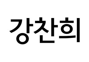 KPOP SF9(에스에프나인、エスエフナイン) 찬희 (カン・チャニ, チャニ) 無料サイン会用、イベント会用応援ボード型紙 通常