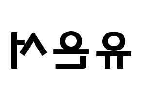 KPOP SHA SHA(샤샤、シャシャ) 서연 (ユ・ウンソ, ソヨン) 応援ボード、うちわ無料型紙、応援グッズ 左右反転