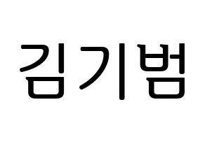 KPOP SHINee(샤이니、シャイニー) 키 (キー) プリント用応援ボード型紙、うちわ型紙　韓国語/ハングル文字型紙 通常