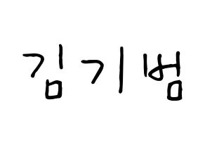 KPOP SHINee(샤이니、シャイニー) 키 (キー) k-pop 応援ボード メッセージ 型紙 通常