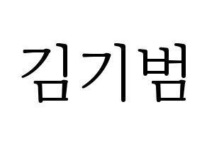 KPOP SHINee(샤이니、シャイニー) 키 (キー) 応援ボード・うちわ　韓国語/ハングル文字型紙 通常