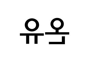 KPOP SHINee(샤이니、シャイニー) 온유 (イ・ジンギ, オンユ) 無料サイン会用、イベント会用応援ボード型紙 左右反転