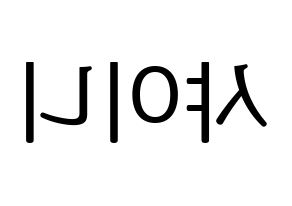 KPOP SHINee(샤이니、シャイニー) ハングルボード型紙、うちわ型紙　作る方法、作り方 左右反転