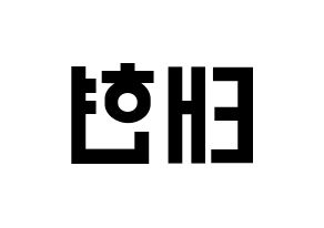 KPOP South Club(사우스클럽、サウスクラブ) 남태현 (ナム・テヒョン) 名前 応援ボード 作り方 左右反転