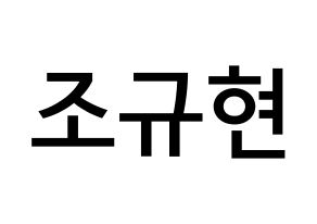 KPOP Super Junior-M(슈퍼주니어-M、スーパージュニア-M) 규현 (チョ・ギュヒョン, キュヒョン) 無料サイン会用、イベント会用応援ボード型紙 通常