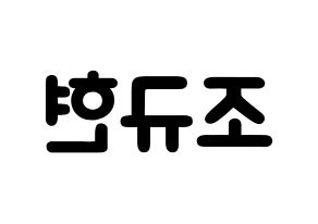KPOP Super Junior-M(슈퍼주니어-M、スーパージュニア-M) 규현 (チョ・ギュヒョン, キュヒョン) 応援ボード、うちわ無料型紙、応援グッズ 左右反転