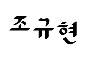 KPOP Super Junior(슈퍼주니어、スーパージュニア) 규현 (キュヒョン) 応援ボード ハングル 型紙  通常