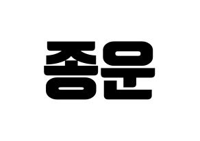 KPOP Super Junior(슈퍼주니어、スーパージュニア) 예성 (イェソン) コンサート用　応援ボード・うちわ　韓国語/ハングル文字型紙 通常