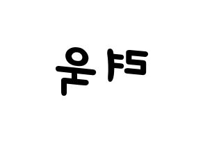 KPOP Super Junior(슈퍼주니어、スーパージュニア) 려욱 (リョウク) 名前 応援ボード 作り方 左右反転