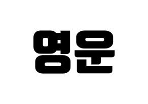 KPOP Super Junior(슈퍼주니어、スーパージュニア) 강인 (カンイン) コンサート用　応援ボード・うちわ　韓国語/ハングル文字型紙 通常