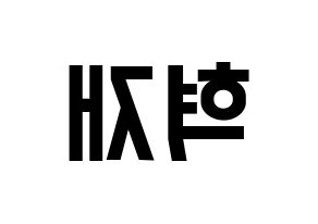 KPOP Super Junior(슈퍼주니어、スーパージュニア) 은혁 (ウニョク) 名前 応援ボード 作り方 左右反転