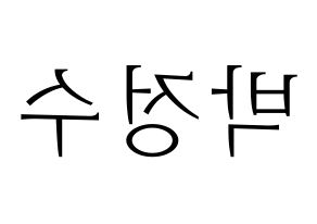 KPOP Super Junior(슈퍼주니어、スーパージュニア) 이특 (イトゥク) 応援ボード・うちわ　韓国語/ハングル文字型紙 左右反転
