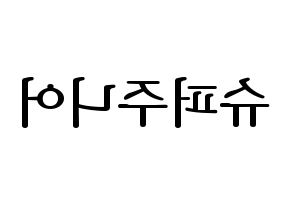 KPOP Super Junior(슈퍼주니어、スーパージュニア) ハングルボード型紙、うちわ型紙　作る方法、作り方 左右反転