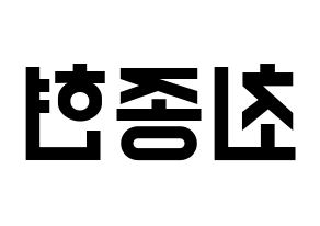 KPOP TEEN TOP(틴탑、ティーントップ) 창조 (チャンジョ) 名前 応援ボード 作り方 左右反転