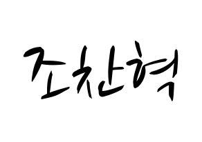 KPOP TOO(티오오、ティーオーオー) 찬 (チャン) k-pop 応援ボード メッセージ 型紙 通常