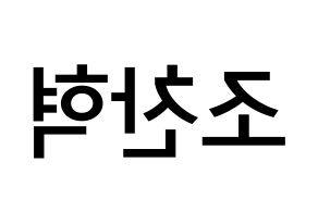 KPOP TOO(티오오、ティーオーオー) 찬 (チョ･チャニョク, チャン) 無料サイン会用、イベント会用応援ボード型紙 左右反転