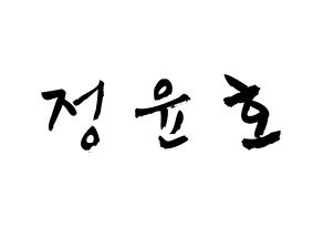 KPOP TVXQ(동방신기、東方神起) 유노윤호 (チョン・ユンホ, ユンホ) 応援ボード、うちわ無料型紙、応援グッズ 通常