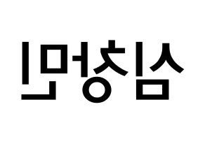 KPOP TVXQ(동방신기、東方神起) 최강창민 (シム・チャンミン, チャンミン) 無料サイン会用、イベント会用応援ボード型紙 左右反転