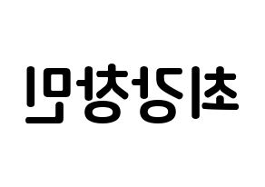 KPOP TVXQ(동방신기、東方神起) 최강창민 (シム・チャンミン, チャンミン) k-pop アイドル名前　ボード 言葉 左右反転