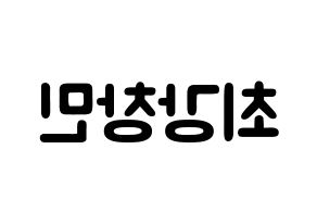 KPOP TVXQ(동방신기、東方神起) 최강창민 (シム・チャンミン, チャンミン) 応援ボード、うちわ無料型紙、応援グッズ 左右反転