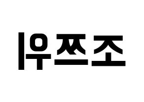 KPOP Twice(트와이스、トゥワイス) 쯔위 (ツウィ) k-pop アイドル名前 ファンサボード 型紙 左右反転