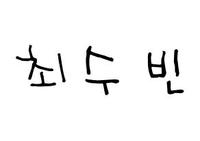 KPOP TXT(투모로우바이투게더、トゥモローバイトゥゲザー) 수빈 (チェ・スビン, スビン) 無料サイン会用、イベント会用応援ボード型紙 通常