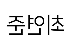 KPOP TXT(투모로우바이투게더、トゥモローバイトゥゲザー) 연준 (ヨンジュン) プリント用応援ボード型紙、うちわ型紙　韓国語/ハングル文字型紙 左右反転