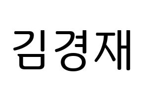 KPOP U-KISS(유키스、ユー・キス) 일라이 (イライ) プリント用応援ボード型紙、うちわ型紙　韓国語/ハングル文字型紙 通常