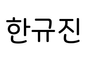 KPOP UP10TION(업텐션、アップテンション) 규진 (ハン・ギュジン, ギュジン) 無料サイン会用、イベント会用応援ボード型紙 通常