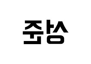 KPOP UP10TION(업텐션、アップテンション) 웨이 (ウェイ) k-pop アイドル名前 ファンサボード 型紙 左右反転