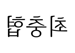 KPOP VAV(브이에이브이、ブイエイブイ) 바론 (バロン) 応援ボード・うちわ　韓国語/ハングル文字型紙 左右反転