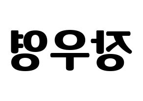 KPOP VAV(브이에이브이、ブイエイブイ) 에이스 (エース) コンサート用　応援ボード・うちわ　韓国語/ハングル文字型紙 左右反転