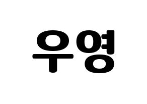 KPOP VAV(브이에이브이、ブイエイブイ) 에이스 (エース) コンサート用　応援ボード・うちわ　韓国語/ハングル文字型紙 通常