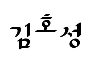 KPOP VAV(브이에이브이、ブイエイブイ) 로우 (ロウ) 応援ボード ハングル 型紙  通常