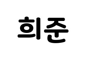 KPOP VAV(브이에이브이、ブイエイブイ) 지우 (ジウ) 応援ボード・うちわ　韓国語/ハングル文字型紙 通常