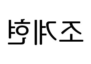 KPOP VERIVERY(베리베리、ベリーベリー) 계현 (ケヒョン) プリント用応援ボード型紙、うちわ型紙　韓国語/ハングル文字型紙 左右反転