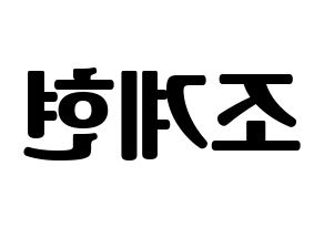 KPOP VERIVERY(베리베리、ベリーベリー) 계현 (ケヒョン) コンサート用　応援ボード・うちわ　韓国語/ハングル文字型紙 左右反転