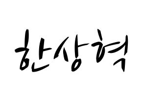 KPOP VIXX(빅스、ヴィックス) 혁 (ヒョギ) k-pop 応援ボード メッセージ 型紙 通常