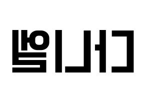 KPOP Wanna One(워너원、ワナワン) 강다니엘 (カン・ダニエル) 名前 応援ボード 作り方 左右反転