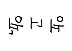 KPOP Wanna One(워너원、ワナワン) k-pop 応援ボード メッセージ 型紙 左右反転