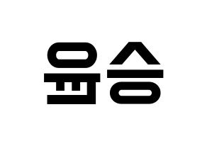KPOP WINNER(위너、ウィナー) 강승윤 (カン・スンユン) 名前 応援ボード 作り方 左右反転