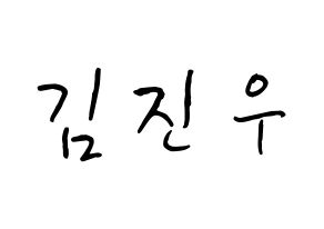 KPOP WINNER(위너、ウィナー) 김진우 (キム・ジヌ, キム・ジヌ) k-pop アイドル名前　ボード 言葉 通常