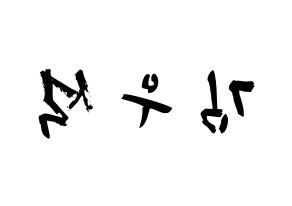 KPOP X1(엑스원、エックスワン) 김우석 (キム・ウソク, キム・ウソク) 応援ボード、うちわ無料型紙、応援グッズ 左右反転